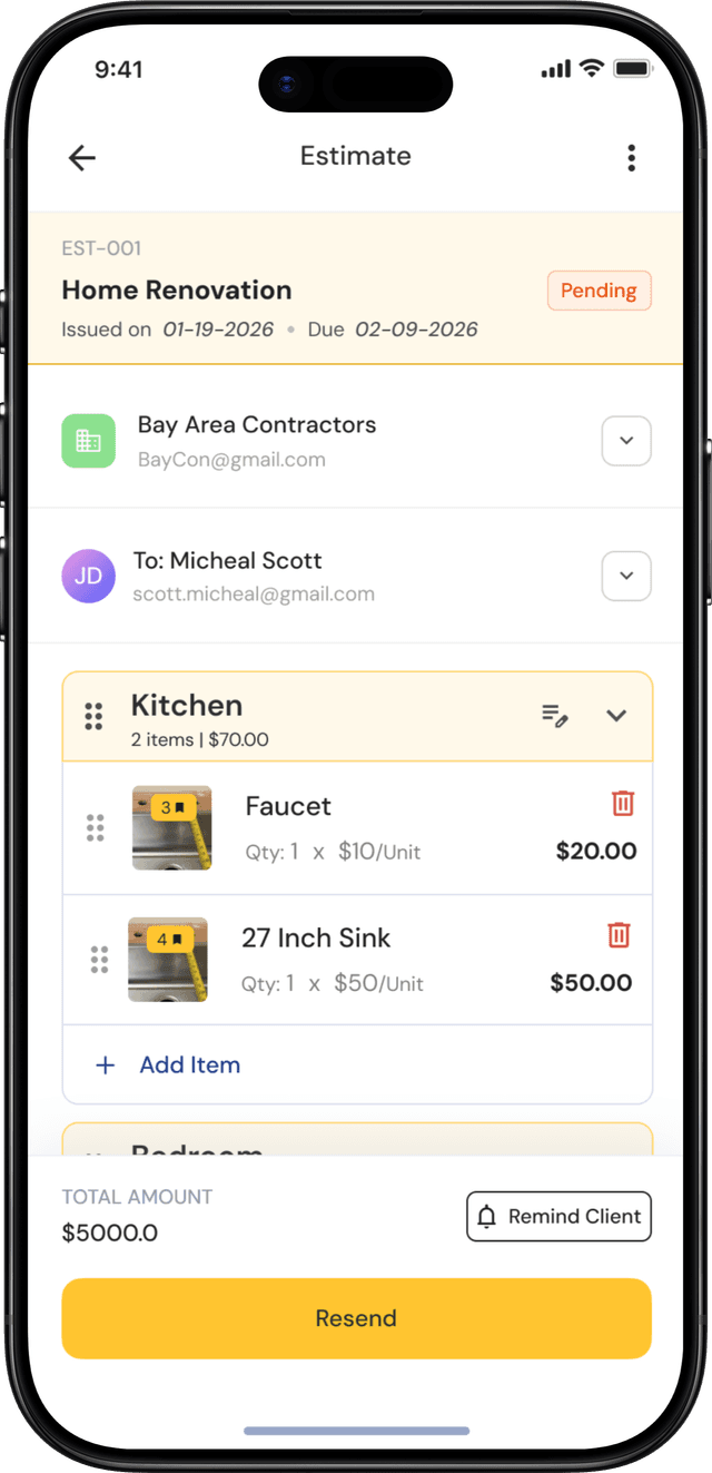 Emendo AI solution screen 2