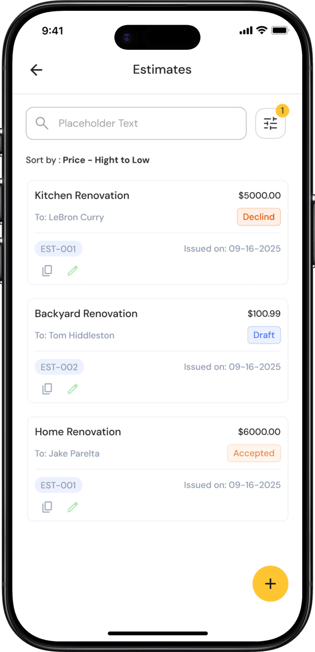 Emendo AI solution screen 1